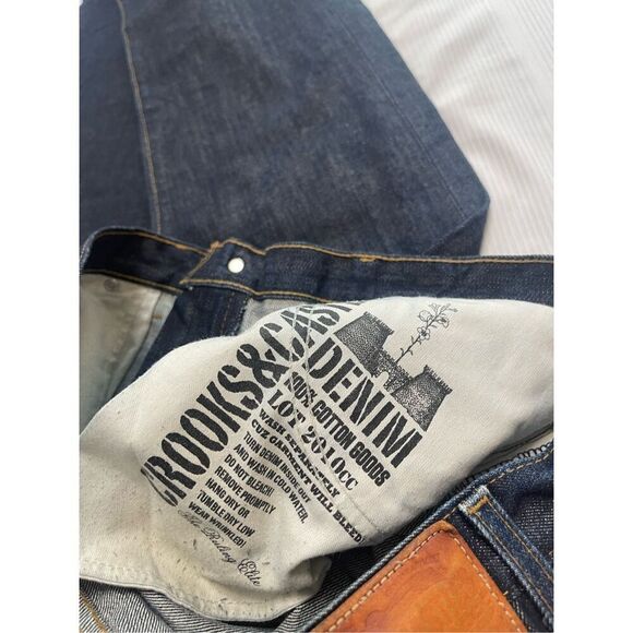 Crooks & Castles Men’s Dark Blue Banger Fit Denim Jeans Size 38 X 34 - Picture 7 of 10